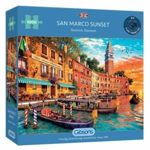 Gibsons - San Marco Sunset - 1000 Piece Jigsaw Puzzle