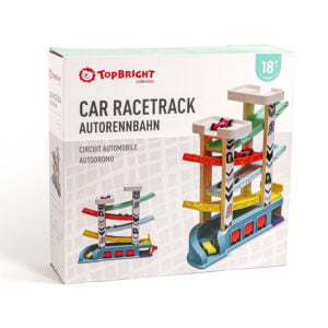 TopBright - Car Race Ramp: Toddler Race Track Toy for 18 Months+
