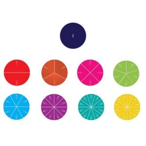 Greenbean - Fraction Circles Laminated .
