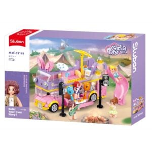 Sluban Building Set: Girls Dream - Music RV - 412pcs