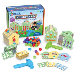 Learning Resources - Number Nails! Interactive Activity Set