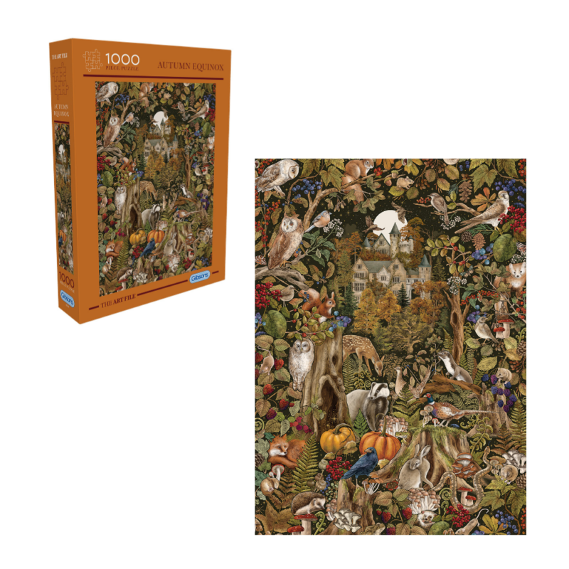 Gibsons - The Art File: Autumn Equinox - 1000 Piece Jigsaw Puzzle ...