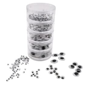 Anthony Peters - Stick on Eyes - Black & White - 500pcs