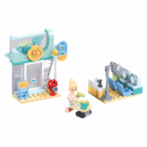Sluban Building Set: Metropolis - Hair Salon - 105 Pieces