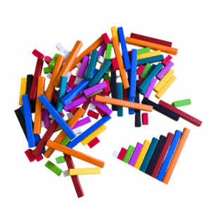 Greenbean - Cuisenaire Math Rods - Educational Manipulatives - 155pcs
