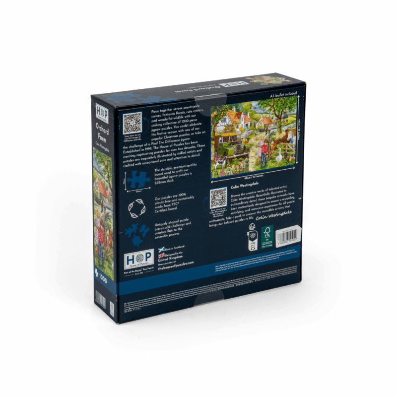House of Puzzles - Orchard Farm - 1000 Piece Jigsaw Puzzle | Greenbean ...