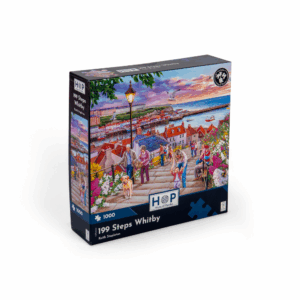 House of Puzzles - 199 Steps Whitby - 1000 Piece Jigsaw Puzzle