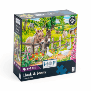 House of Puzzles - Jack & Jenny - XL Pieces - 250 Piece Jigsaw Puzzle