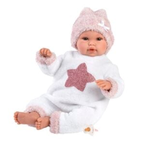 Llorens - Baby Girl Doll with Clothing & Pacifier: Baby Star - 36cm