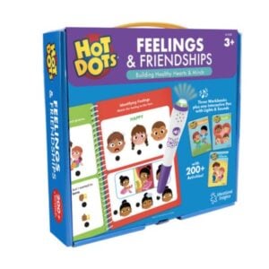 Educational Insights - Hot Dots® Interactive Self-Checking Activity for Kids: Feelings & Friendships
