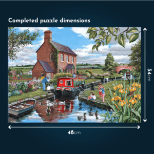 House of Puzzles - Keepers Cottage - 500 Piece Jigsaw Puzzle