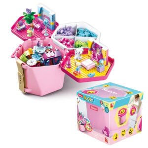 Sluban Building Set: Block Bucket - Girl Range - 1pcs
