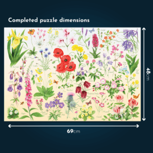 House of Puzzles - Wildflowers - 1000 Piece Jigsaw Puzzle