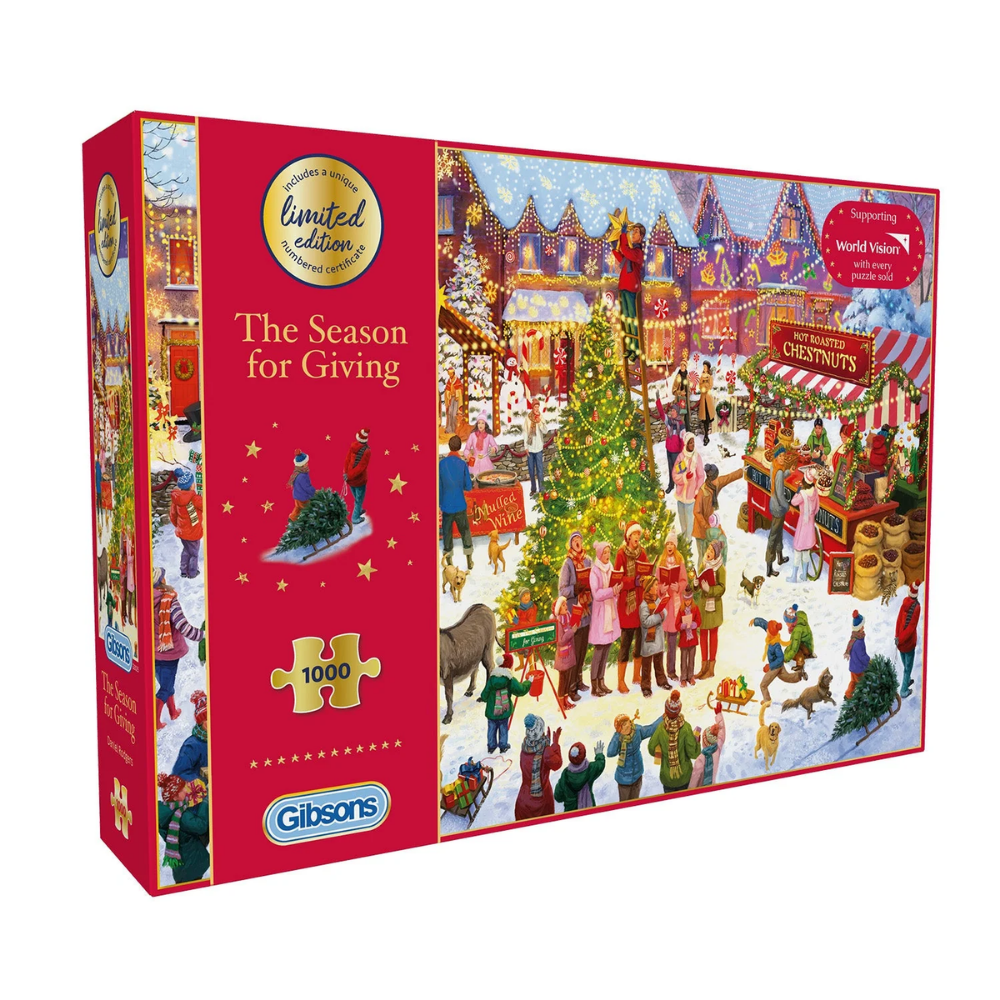 Gibsons - The Season for Giving Limited Edition - 1000 Piece Jigsaw ...
