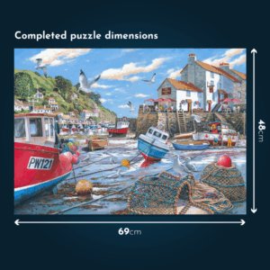 House of Puzzles - Low Tide - 1000 Piece Jigsaw Puzzle