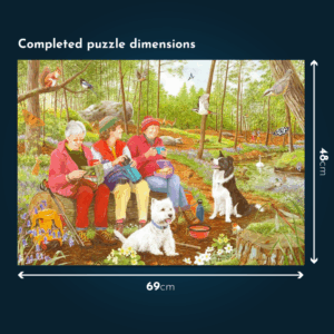 House of Puzzles - Time For a Cuppa - 1000 Piece Jigsaw Puzzle
