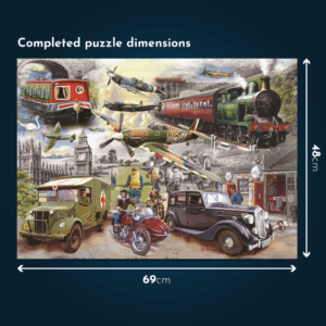 House of Puzzles - Fading Memories - 1000 Piece Jigsaw Puzzle