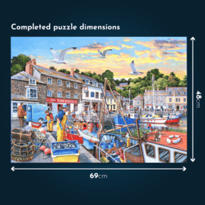 House of Puzzles - No. 26 - Catch of the Day - 1000 Piece Jigsaw Puzzle