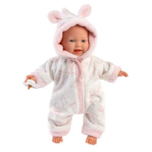 Llorens - Little Baby Girl Doll with Outfit & Pacifier - 31cm