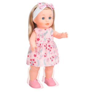 Takmay Dolls - Baby Girl Doll - Singing & Walking with Sounds - Hard Body - 36cm