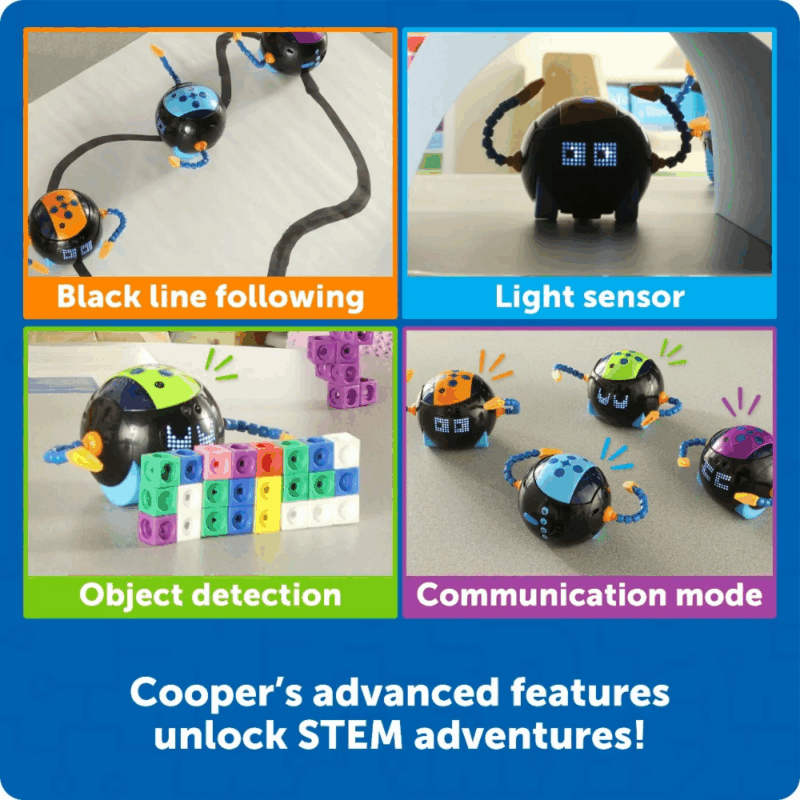 Learning Resources - Cooper™ The STEM & Coding Robot Classroom Activity ...