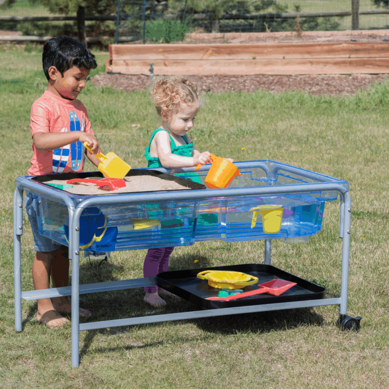 EDX Education - Sand & Water Sensory Tray Table with 58cm Stand ...