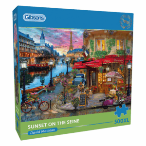 Gibsons - Sunset on the Seine - XL Pieces - 500 Piece Jigsaw Puzzle