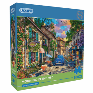 Gibsons - Morning in the Med - XL Pieces - 500 Piece Jigsaw Puzzle
