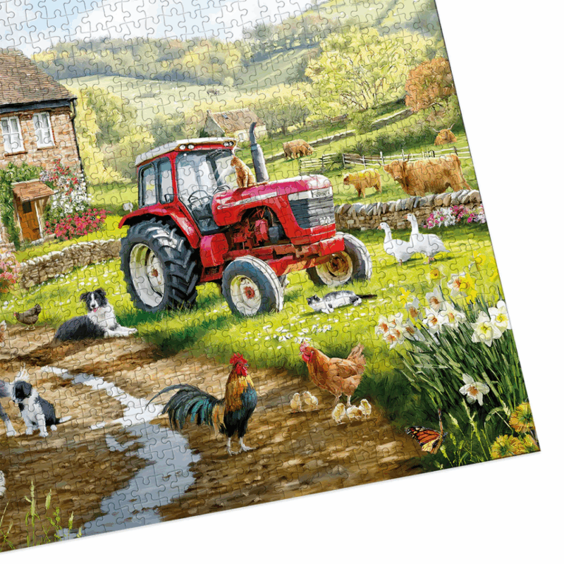 Gibsons - Macneil Farm - XL Pieces - 500 Piece Jigsaw Puzzle ...