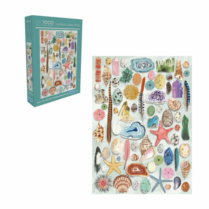 Gibsons - The Art File: Natural Curiosities - 1000 Piece Jigsaw Puzzle ...