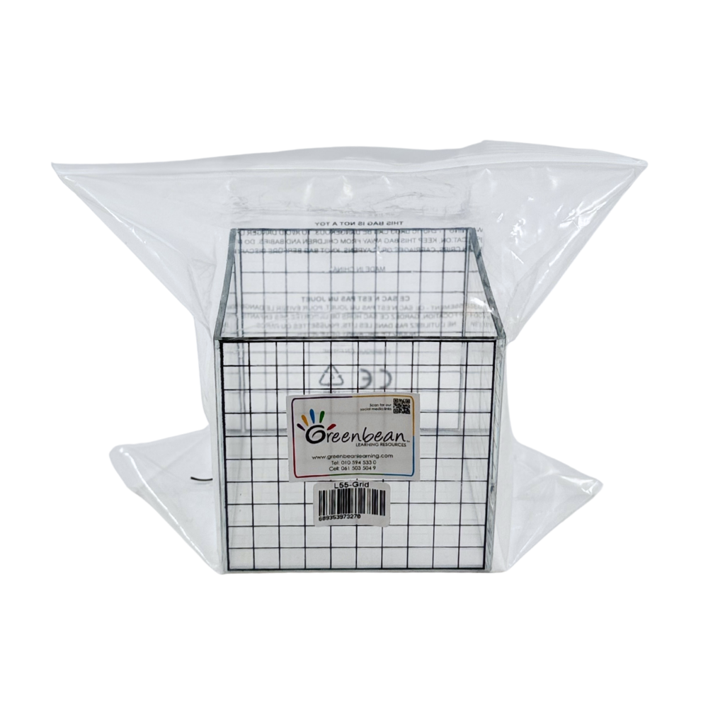 Greenbean - 1L Cube 3D Grid Box Without Lid - Math Learning ...