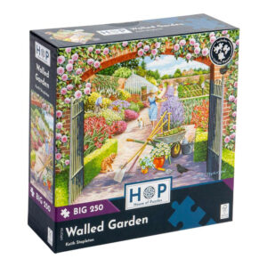 House of Puzzles - Walled Garden - XL Pieces - 250 Piece Jigsaw Puzzle