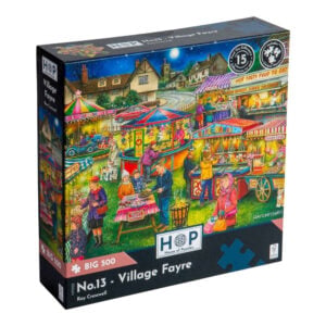 House of Puzzles - No.13 - Village Fayre - XL Pieces - 500 Piece Jigsaw Puzzle