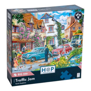 House of Puzzles - Traffic Jam - XL Pieces - 500 Piece Jigsaw Puzzle