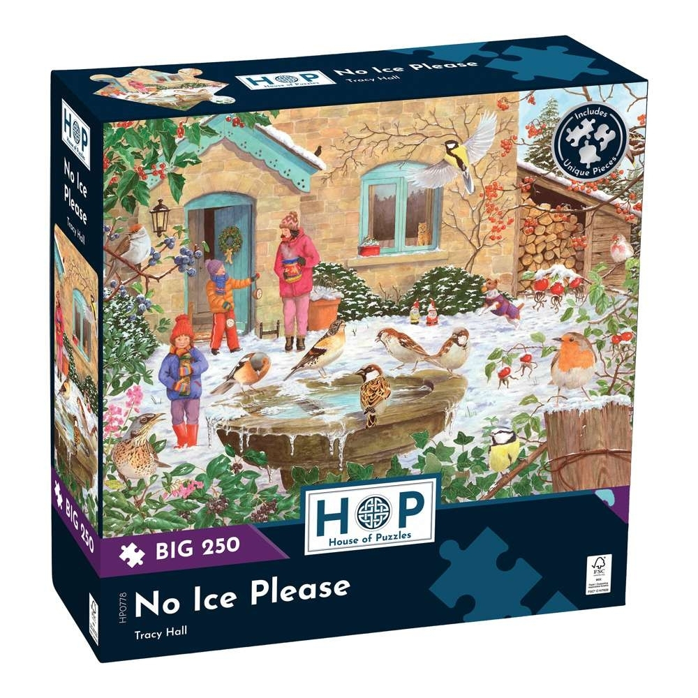 House of Puzzles - No Ice Please - XL Pieces - 250 Piece Jigsaw Puzzle