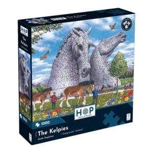 House of Puzzles - The Kelpies - 1000 Piece Jigsaw Puzzle