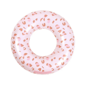 Swim Essentials - Swim Ring - Old Pink Leopard 55cm