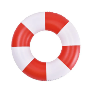 Swim Essentials - Swim Ring - Red White Drift 90cm