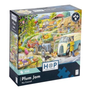 House of Puzzles - Plum Jam - 500 Piece Jigsaw Puzzle