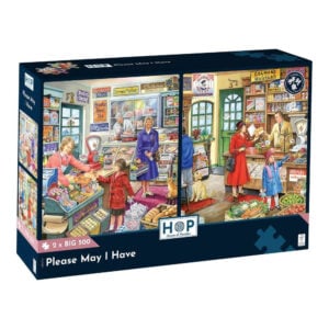 House of Puzzles - Please May I Have - 2 x XL Pieces - 500 Piece Jigsaw Puzzles