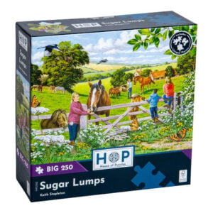 House of Puzzles - Sugar Lumps - XL Pieces - 250 Piece Jigsaw Puzzle