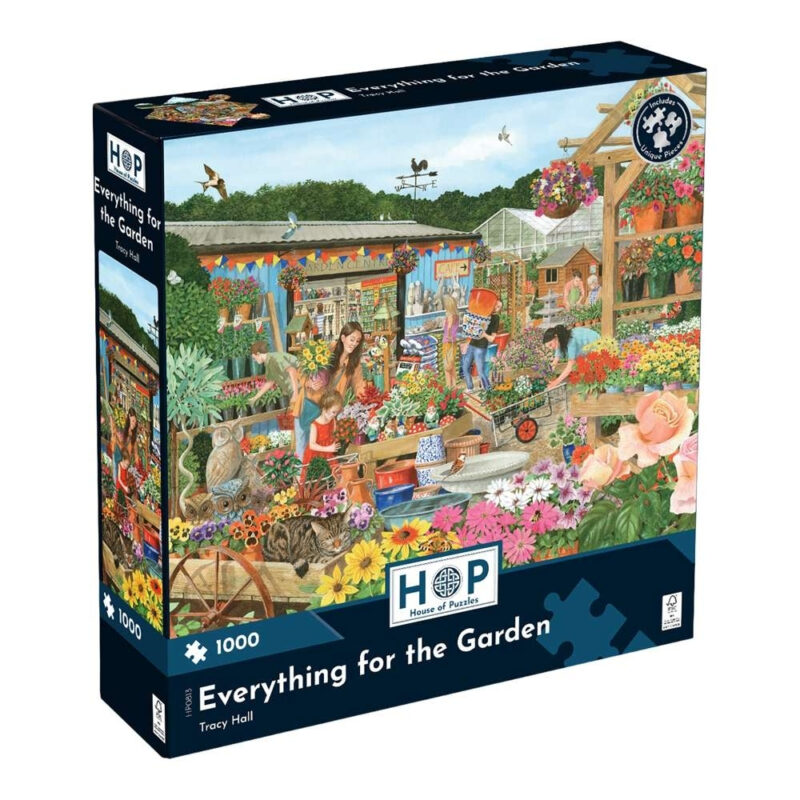 House of Puzzles - Everything for the Garden - 1000 Piece Jigsaw Puzzle ...