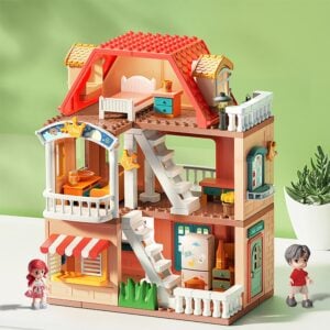 Feelo - Genius Architect Villa - Building Block Set - 186 Pieces-**