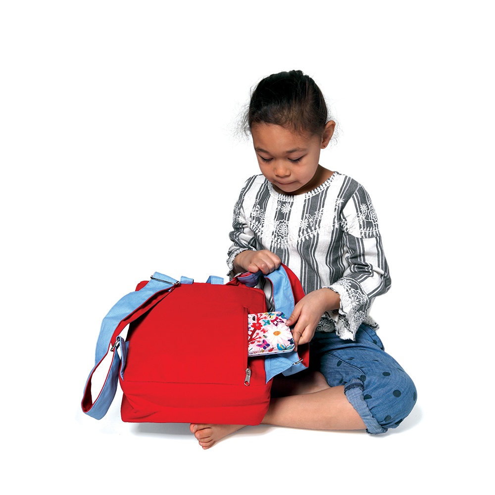 eeBoo - Embroidered Backpack for Kids: Growing Garden - Image 3