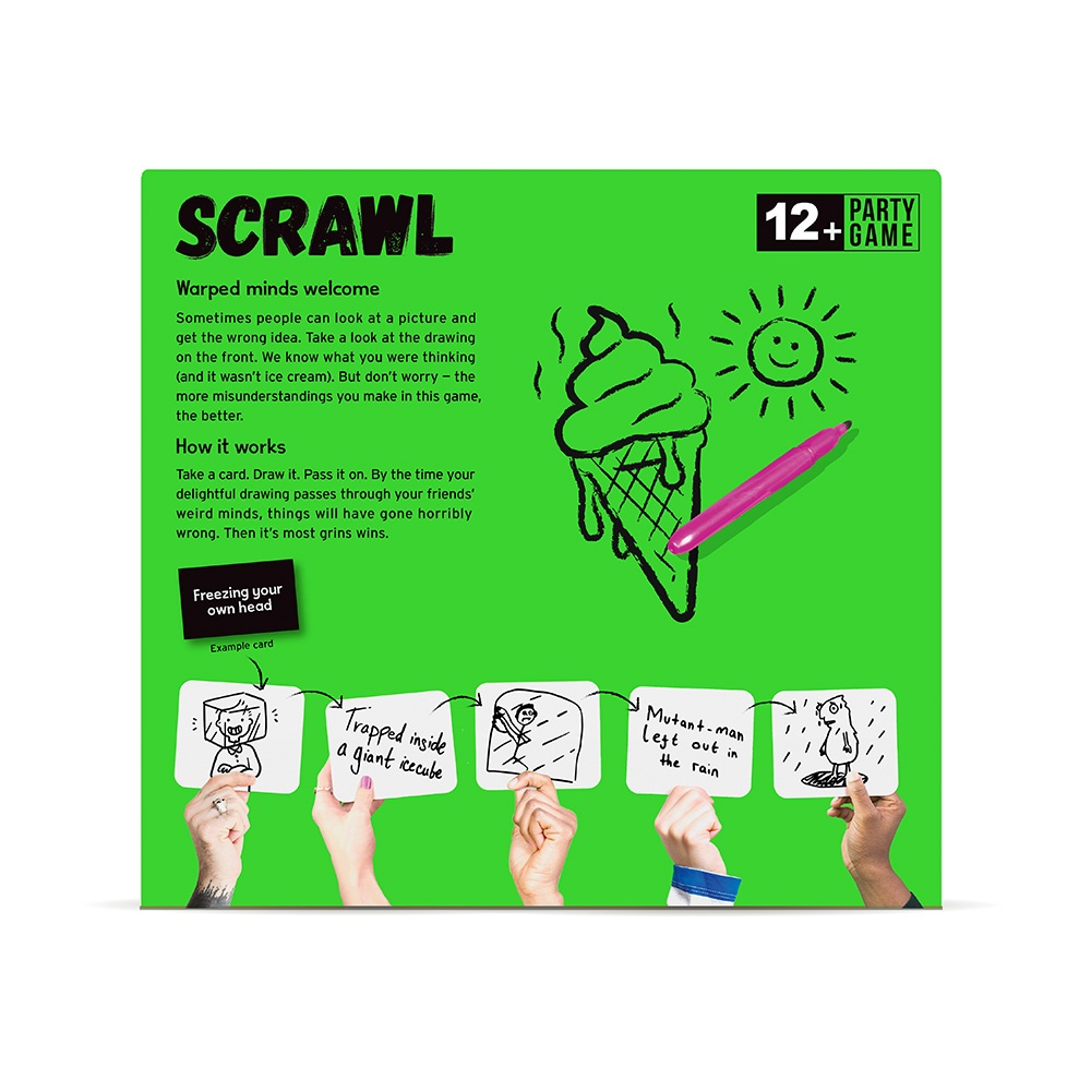 Big Potato Games - Scrawl - Drawing Party Game - 4-8 Players - Image 9