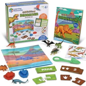 Learning Resources - Skill Builders! Dinosaurs, Educational Science Activity Kit