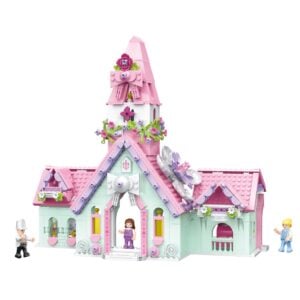 Cogo - Building Block Set - Fairytale Dream Chapel - 945 Pieces