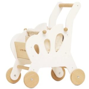 Le Toy Van - Wooden Shopping Grocery Trolley & Bag
