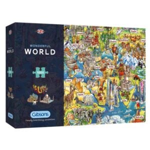 Gibsons - Wonderful World - 1000 Piece Jigsaw Puzzle