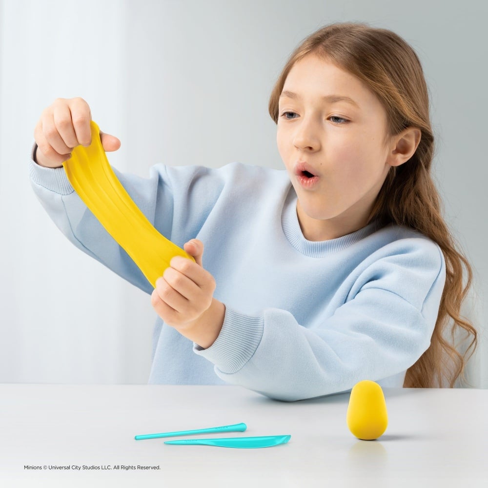 Hey Clay - Modelling Air-Dry Clay with Fun Interactive App - Minions, 15 cans - Image 4